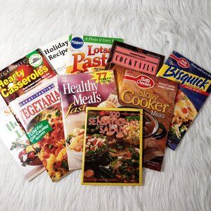 80s 90s Vintage Recipes Cook Book Magazines Booklet Collection Assortment